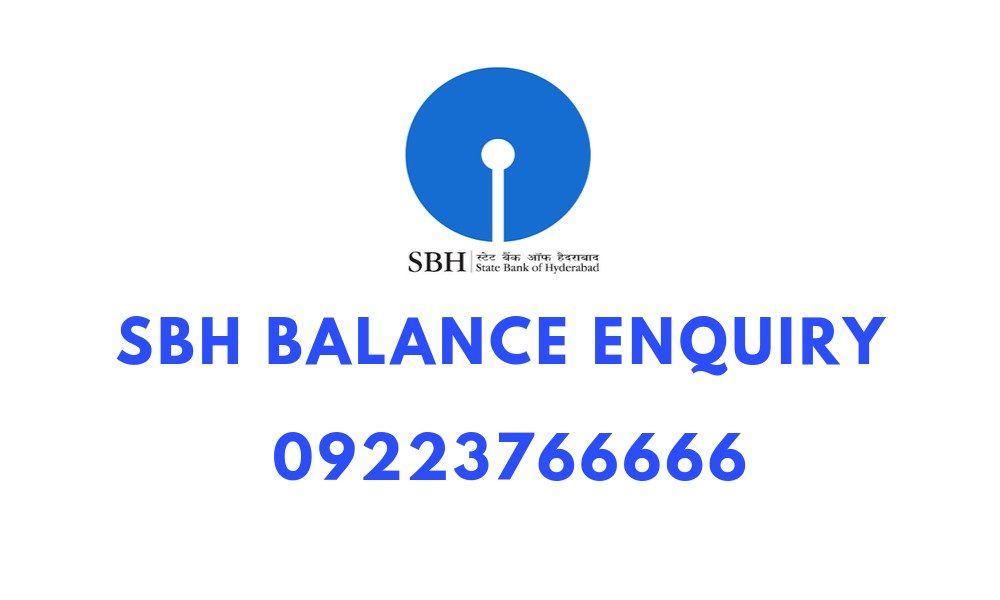 SBH Missed Call Bank Balance Dial 09223766666